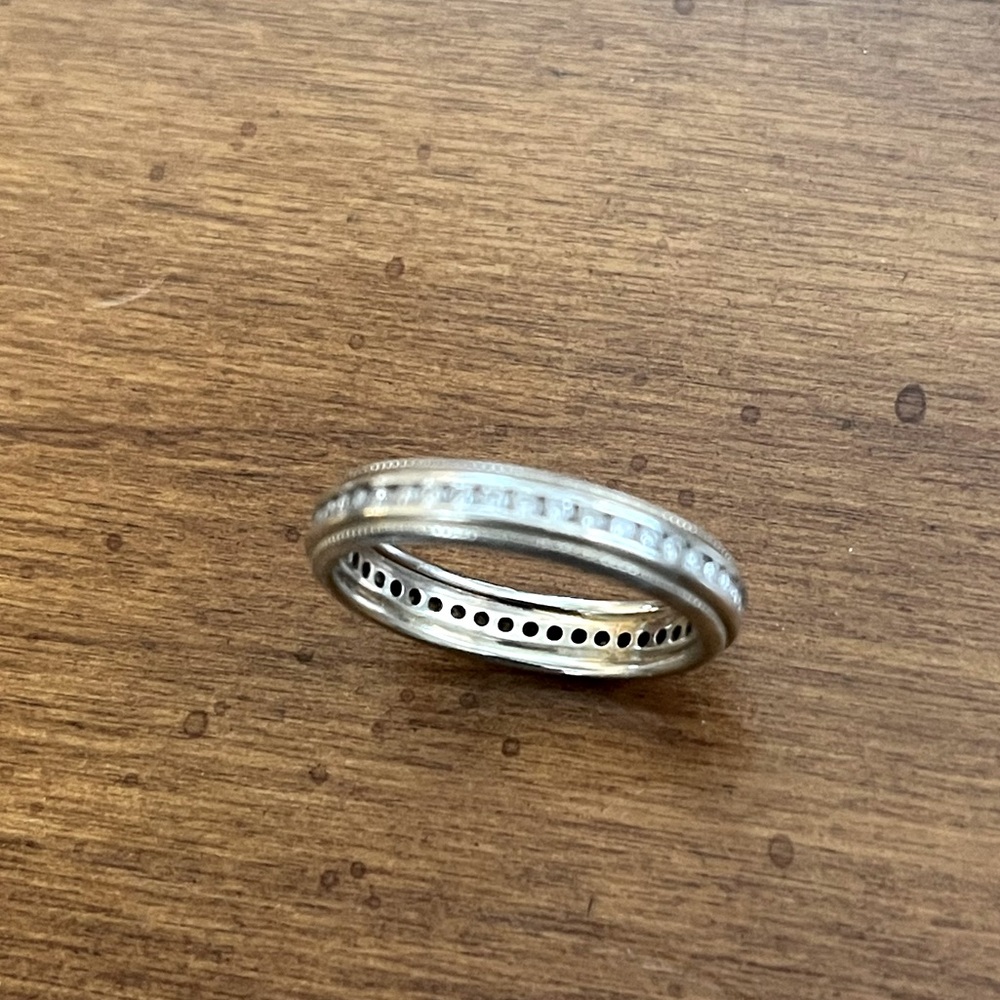 14k White Gold Women’s Diamond Eternity Band